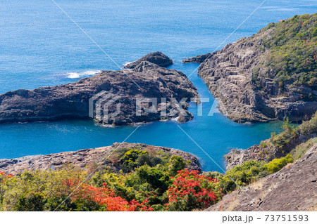 願いが叶うクルスの海・クルスの海展望台 宮崎県日向市 73751593