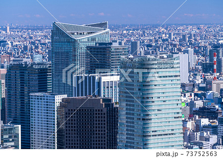 《東京都》東京都市イメージ・冬 73752563