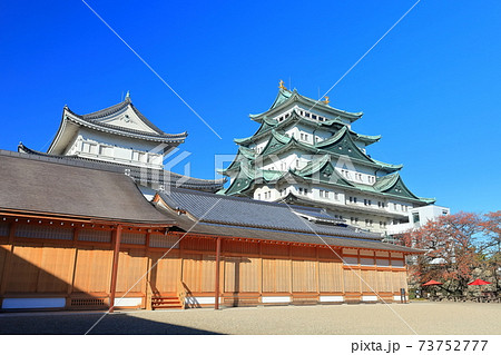 【愛知県】名古屋城大天守と本丸御殿 【愛知県】名古屋城大天守と本丸御殿 73752777