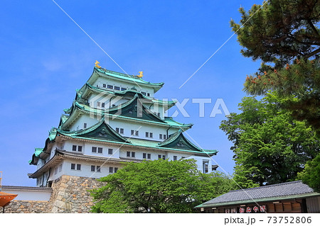 【愛知県】名古屋城大天守 73752806