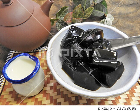 仙草ゼリー3 仙草ゼリー3 73753098