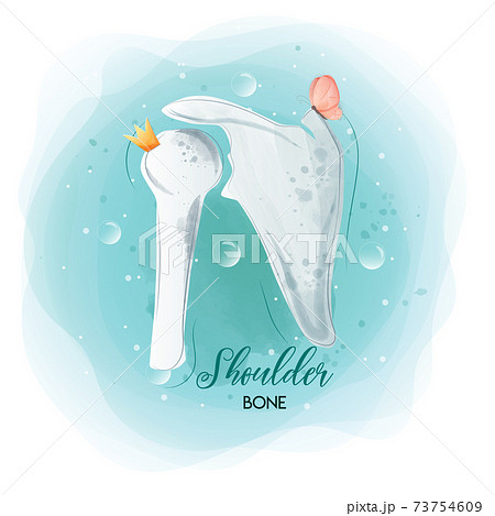 Medical orthopedic watercolor background. Treatment for orthopedics traumatology of shoulder bones and joints injury. Medical presentation, hospital. Vector illustration Medical orthopedic watercolor background. Treatment for orthopedics traumatology of shoulder bones and joints injury. Medical presentation, hospital. Vector illustration 73754609