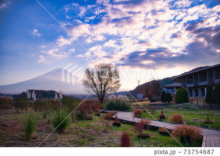 大石公園からの絶景富士山 73754687