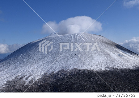 黒斑山から見る浅間山　 73755755