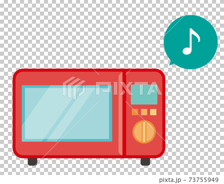 Vector illustration of microwave oven Home appliances 73755949