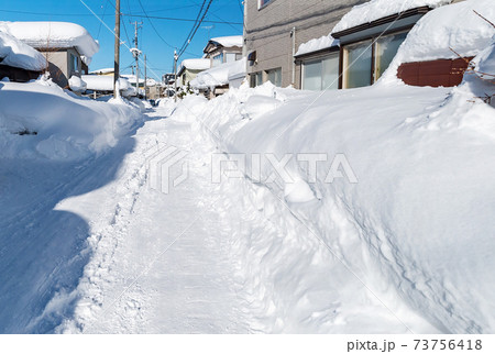【青森】豪雪地の雪国の生活 73756418