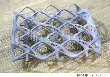 Object printed on a powder 3D printer from polyamide powder 73757682