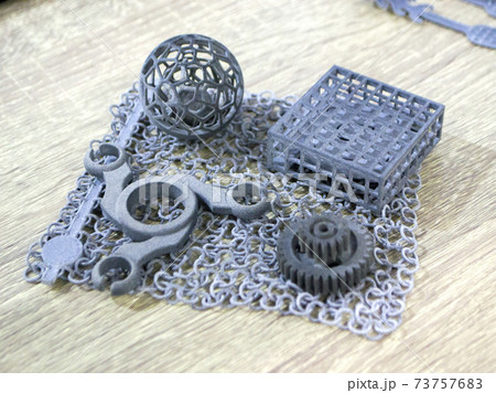 Object printed on a powder 3D printer from polyamide powder 73757683
