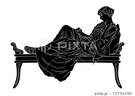 Vector Greek women. Vector Greek women. 73758190