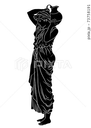 Vector Greek women. 73758191