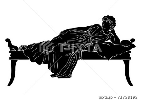 Vector Greek women. Vector Greek women. 73758195