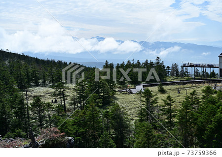 天空の箱庭を歩く 北八ヶ岳ロープウェイ 天空の箱庭を歩く 北八ヶ岳ロープウェイ 73759366