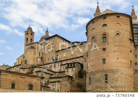 view of Urbino, Italy view of Urbino, Italy 73760348