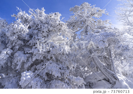 冬 山 雪景色 73760713
