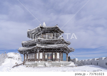 冬 雪景色 スポット 73761023