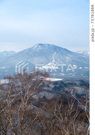 タングラムスキー場からの景色　妙高山／冬 73761866