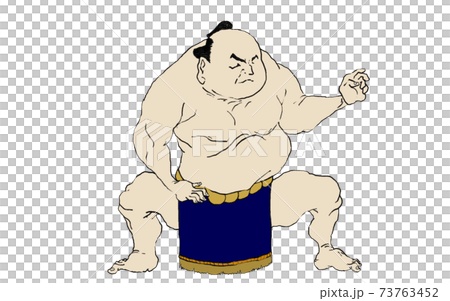 大相撲の力士（そのニ） 73763452
