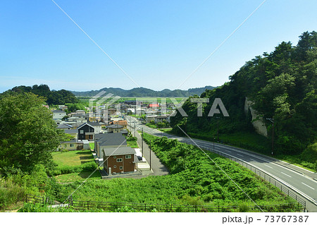 松島海岸駅から石巻駅までの仙石線/仙石東北ライン車窓からの風景 松島海岸駅から石巻駅までの仙石線/仙石東北ライン車窓からの風景 73767387
