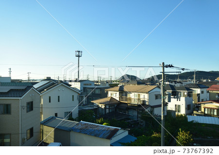 松島海岸駅から石巻駅までの仙石線/仙石東北ライン車窓からの風景 松島海岸駅から石巻駅までの仙石線/仙石東北ライン車窓からの風景 73767392