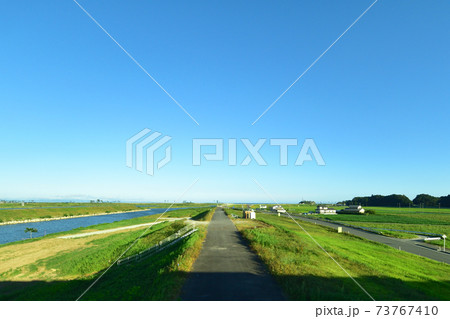 松島海岸駅から石巻駅までの仙石線/仙石東北ライン車窓からの風景 松島海岸駅から石巻駅までの仙石線/仙石東北ライン車窓からの風景 73767410