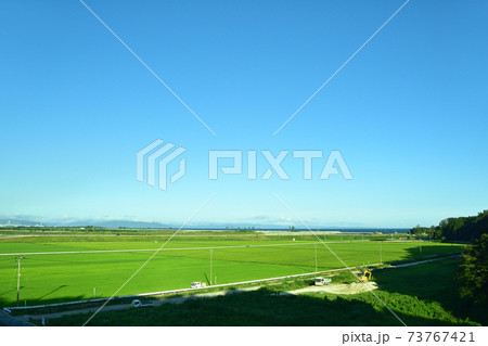 松島海岸駅から石巻駅までの仙石線/仙石東北ライン車窓からの風景 73767421