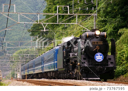 デゴイチ牽引　SLみなかみ 73767595