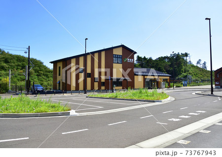 宮城県東松島市の野蒜駅と周辺風景 73767943