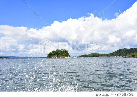 宮城県奥松島の風景 73768759