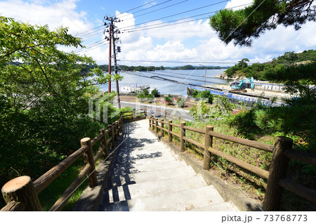 宮城県東松島市宮戸島の風景 73768773