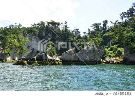宮城県奥松島の風景 73769108