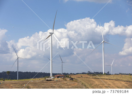 タイ国ペチャブーン県カオコー郡の風力発電設備 Khao Kho Wind Farm 73769184