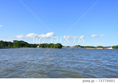 宮城県宮城郡松島町、松島の風景 宮城県宮城郡松島町、松島の風景 73770001