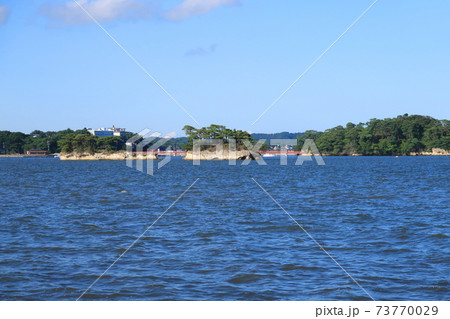 宮城県宮城郡松島町、松島の風景 73770029