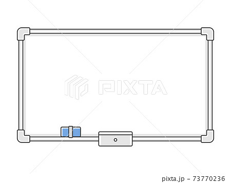 ホワイトボードのイラストのイラスト素材