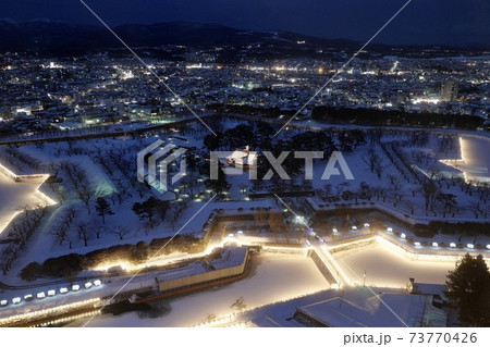 函館五稜郭・夜景 函館五稜郭・夜景 73770426