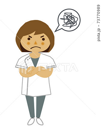 看護師のイラスト 女性のイラスト 医療関係の素材 のイラスト素材