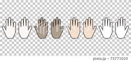 Multiple hands 73771020