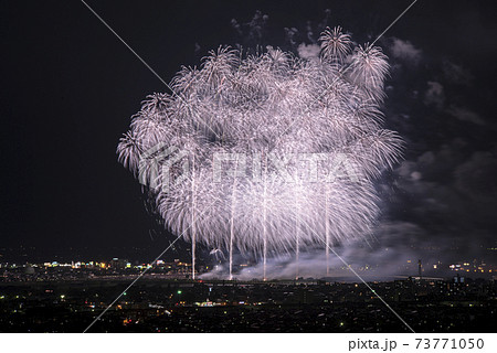 新潟県 長岡まつり大花火大会の写真素材