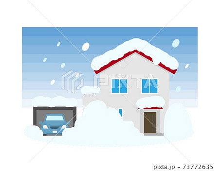 家　雪害 73772635