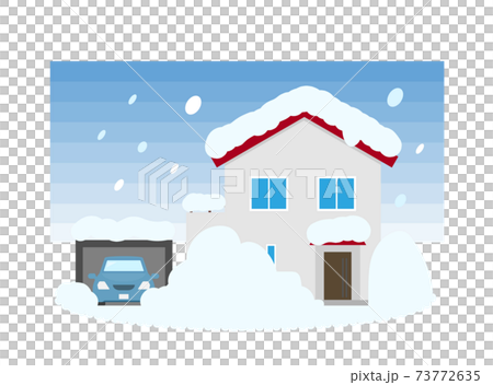 家　雪害 73772635