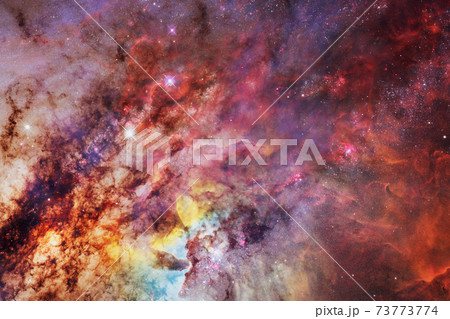Beautiful cosmos. Science fiction. Elements of this image furnished by NASA 73773774