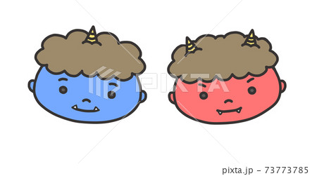 かわいい 鬼 節分 73773785