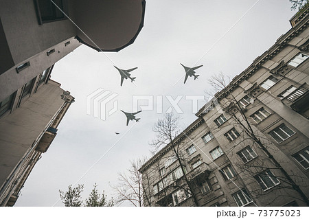 Three supersonic strategic bombers of long-range aviation Three supersonic strategic bombers of long-range aviation 73775023