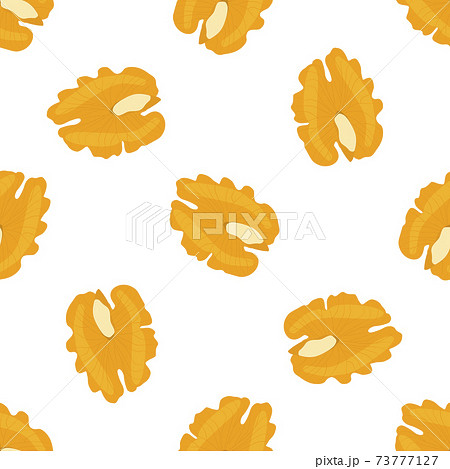 Illustration on theme big pattern identical types walnut 73777127