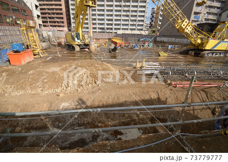 マンション建設現場 マンション建設現場 73779777