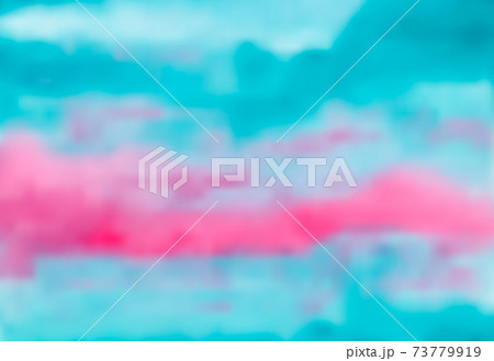 Bright vector blue and pink watercolor background Bright vector blue and pink watercolor background 73779919