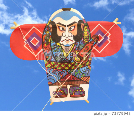 凧揚げ 凧揚げ 73779942