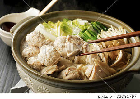 つみれと鶏肉のあったか鍋 つみれと鶏肉のあったか鍋 73781797