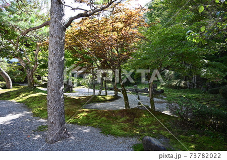 定勝寺 境内 庭園 木曽 大桑村 定勝寺 境内 庭園 木曽 大桑村 73782022