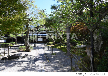 定勝寺　境内　木曽　大桑村 73782024